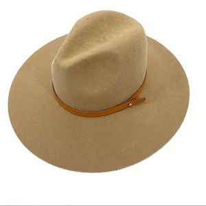 Gigi Pip 100% Wool Emma Wide Brim Fedora Hat
